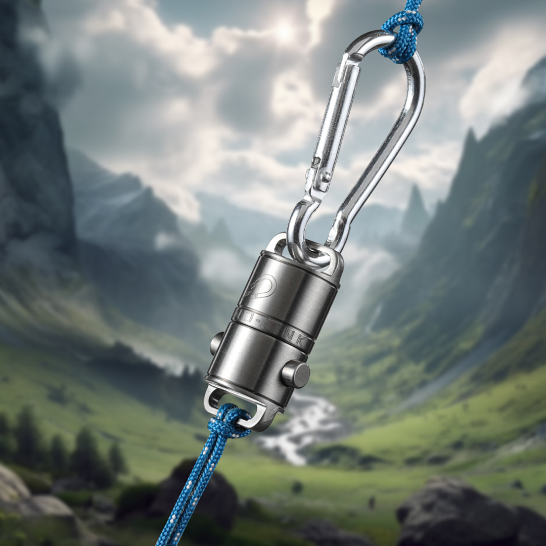 The Magnetic Keychain That Locks Fast