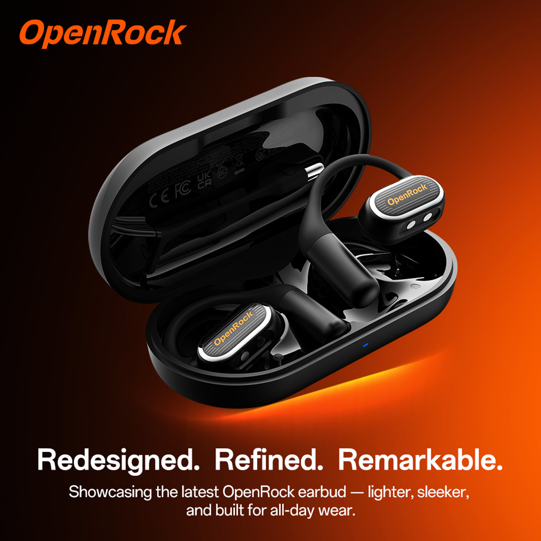 The Open-Ear Headset With Magnetic Mic