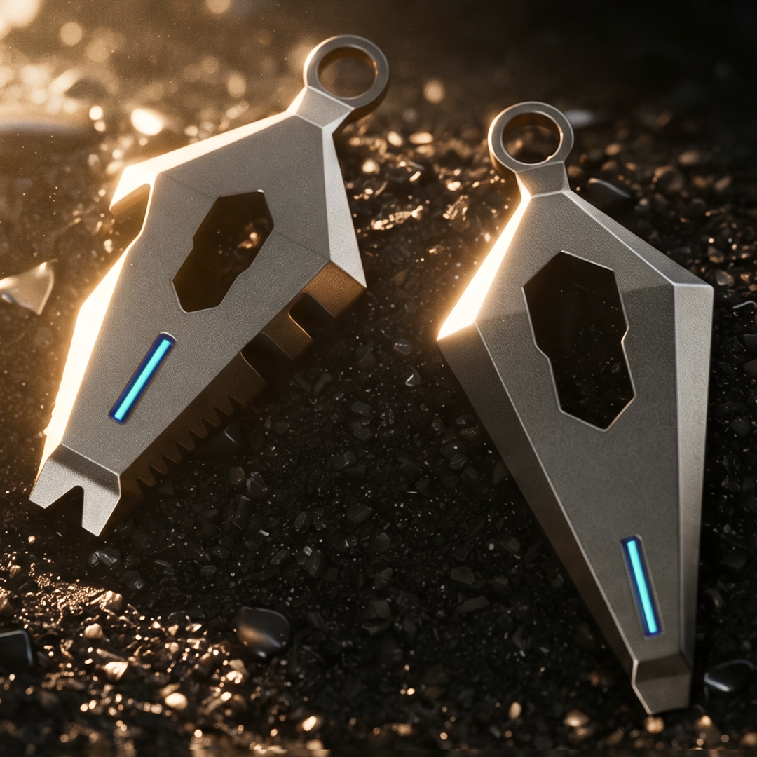 Wearable Titanium EDC Multitool
