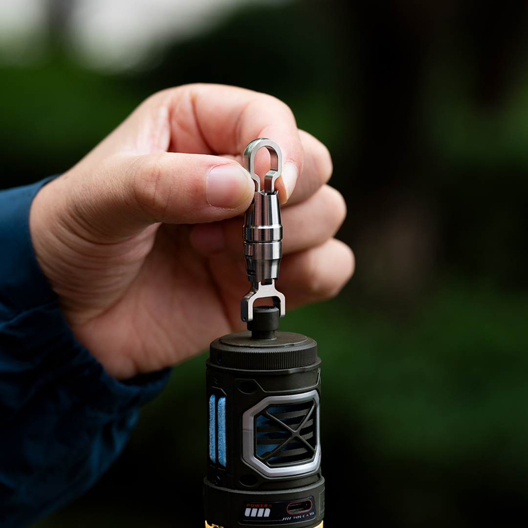 Dual-Lock, One-Hand Connector