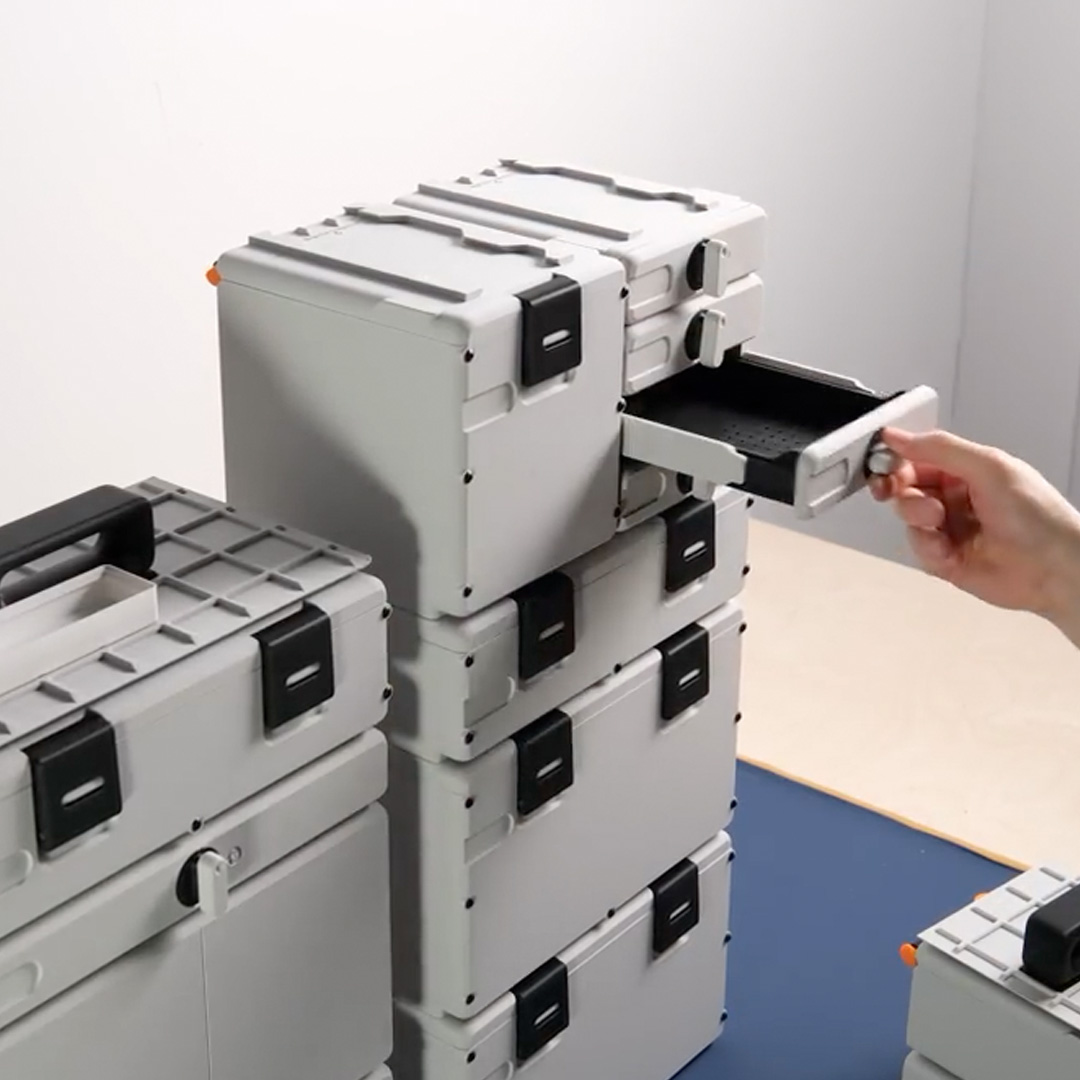 Modular 3D-Printed Workshop Storage System