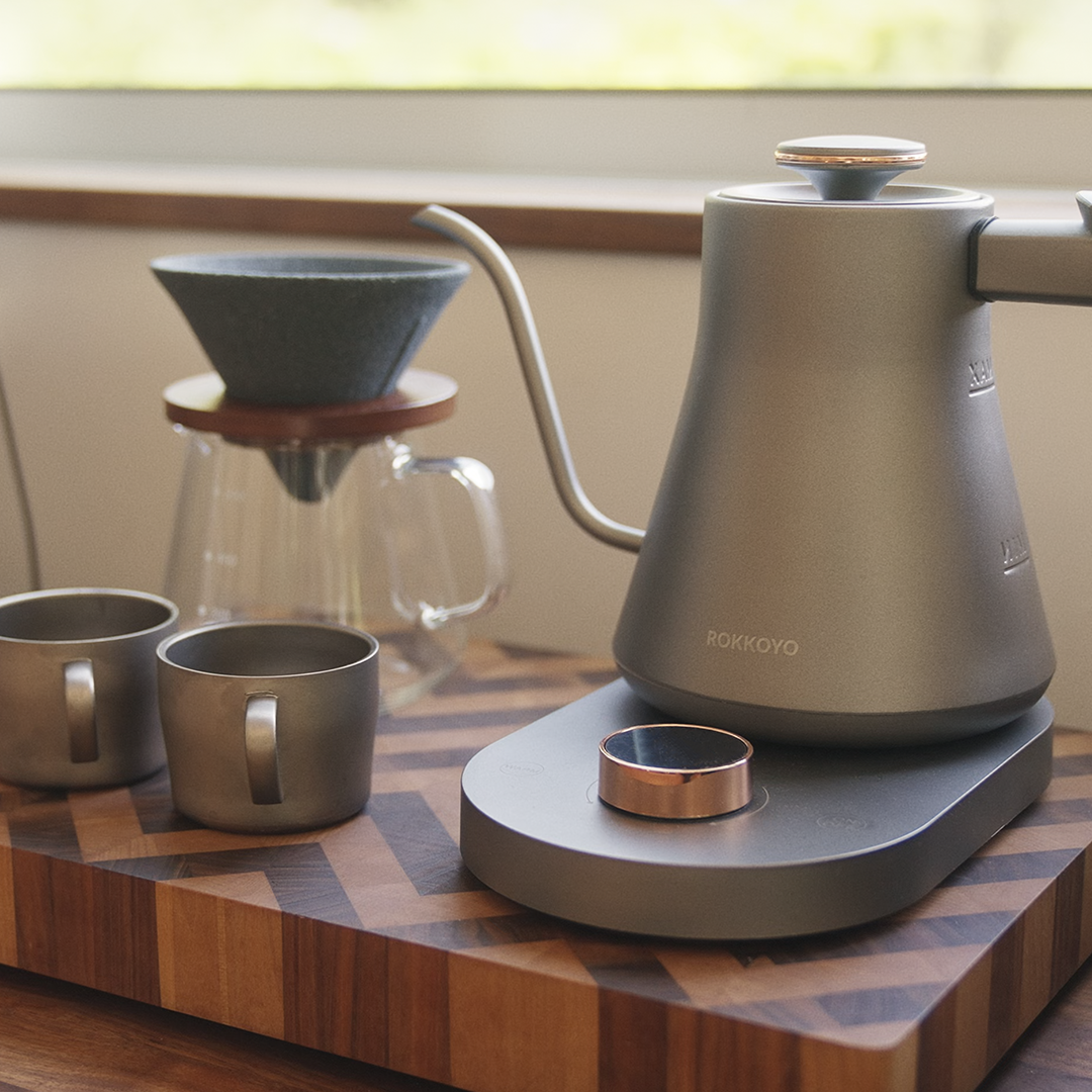 Titanium Gooseneck Kettle With ± 1 °C Control