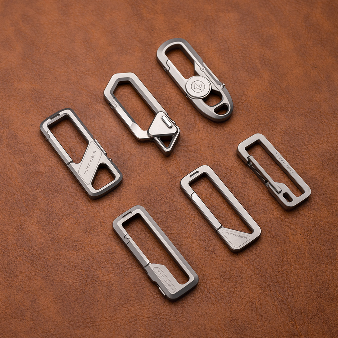 3-Level Security Titanium Keychain
