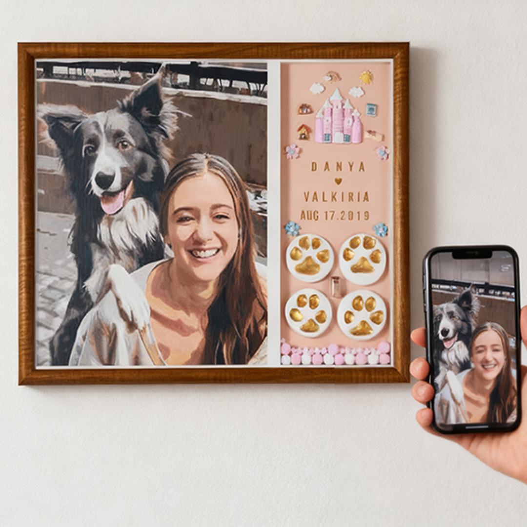 Craft Pet Memories With Paint & Pawprints