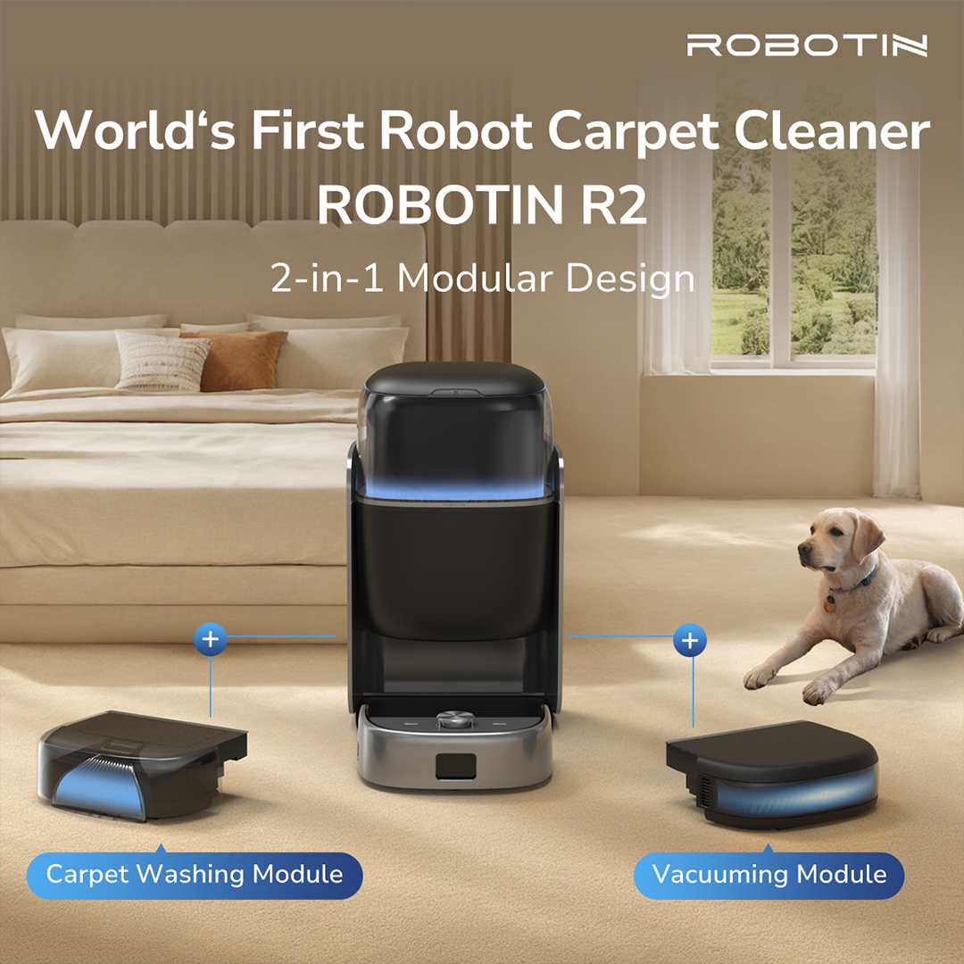 World's First Robot Carpet Washer
