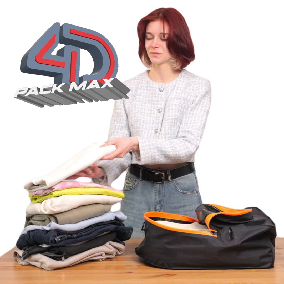 Redefine Packing with the New 4D Compression Travel Pouches