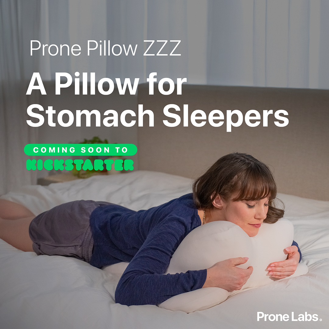 The Ergonomic Pillow For Stomach Sleepers