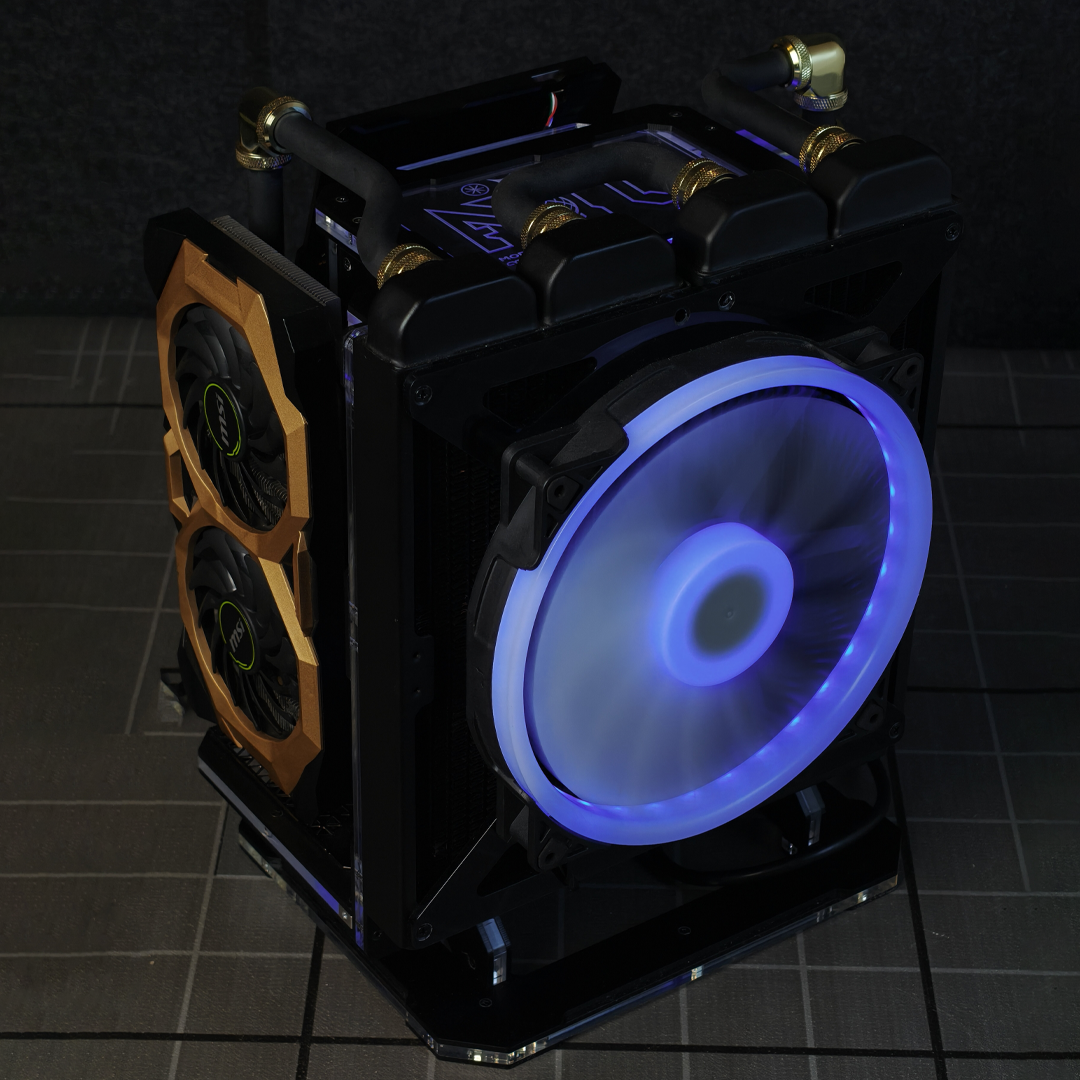 The Open-Air ITX Case For Desk Art