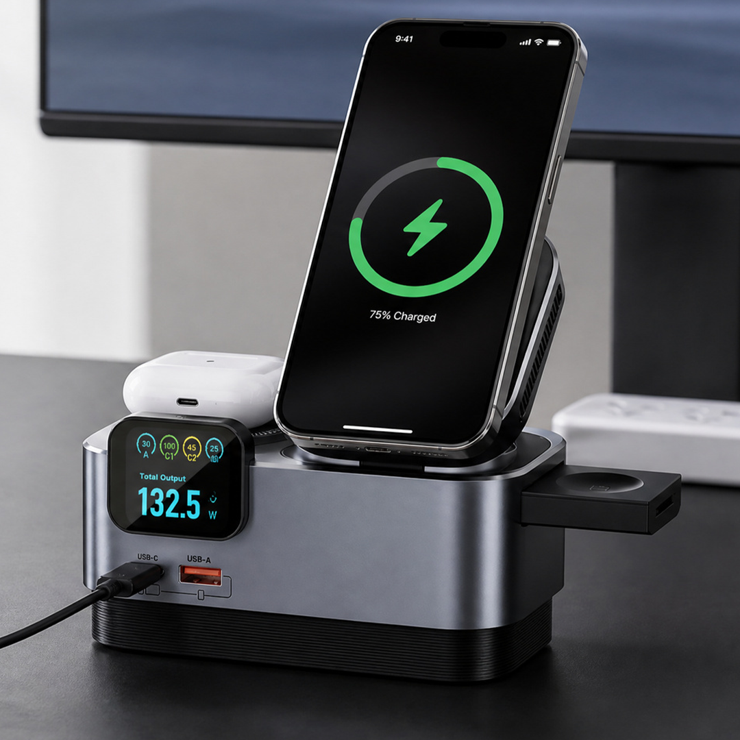 One Charging Station For Your Whole Desk