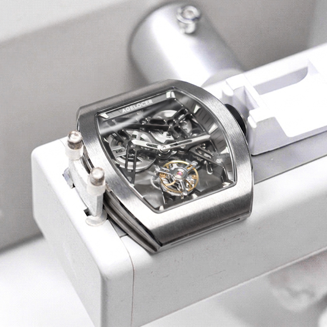Aerospace Titanium Mechanical Tourbillon Watch