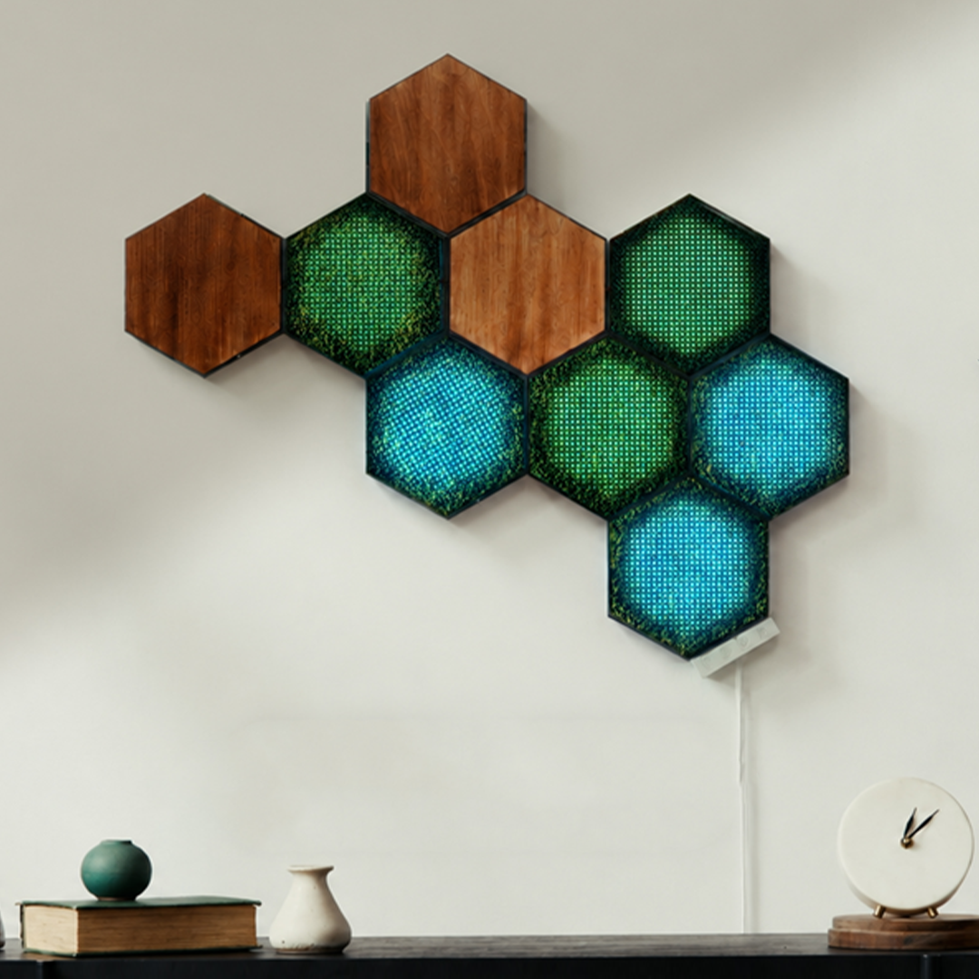 Modular Real Moss Wall Decor