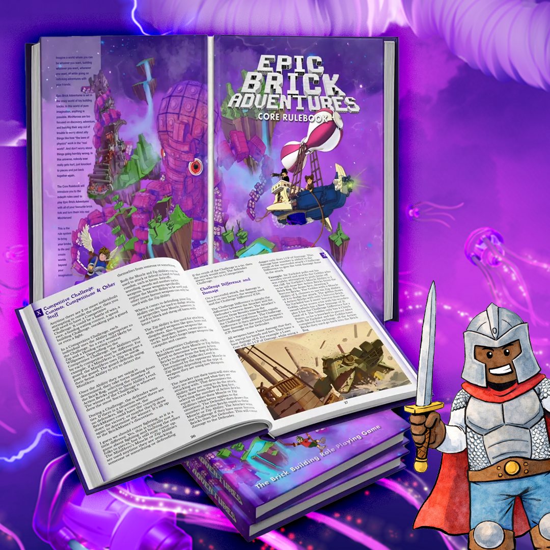 Brick-Building RPG With 200+ Page Core Book