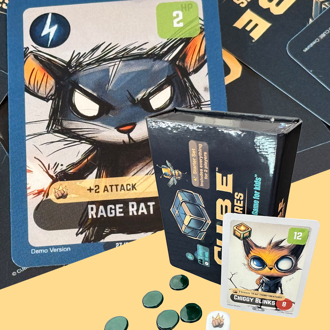 Battle Card Game by a 7-Year-Old