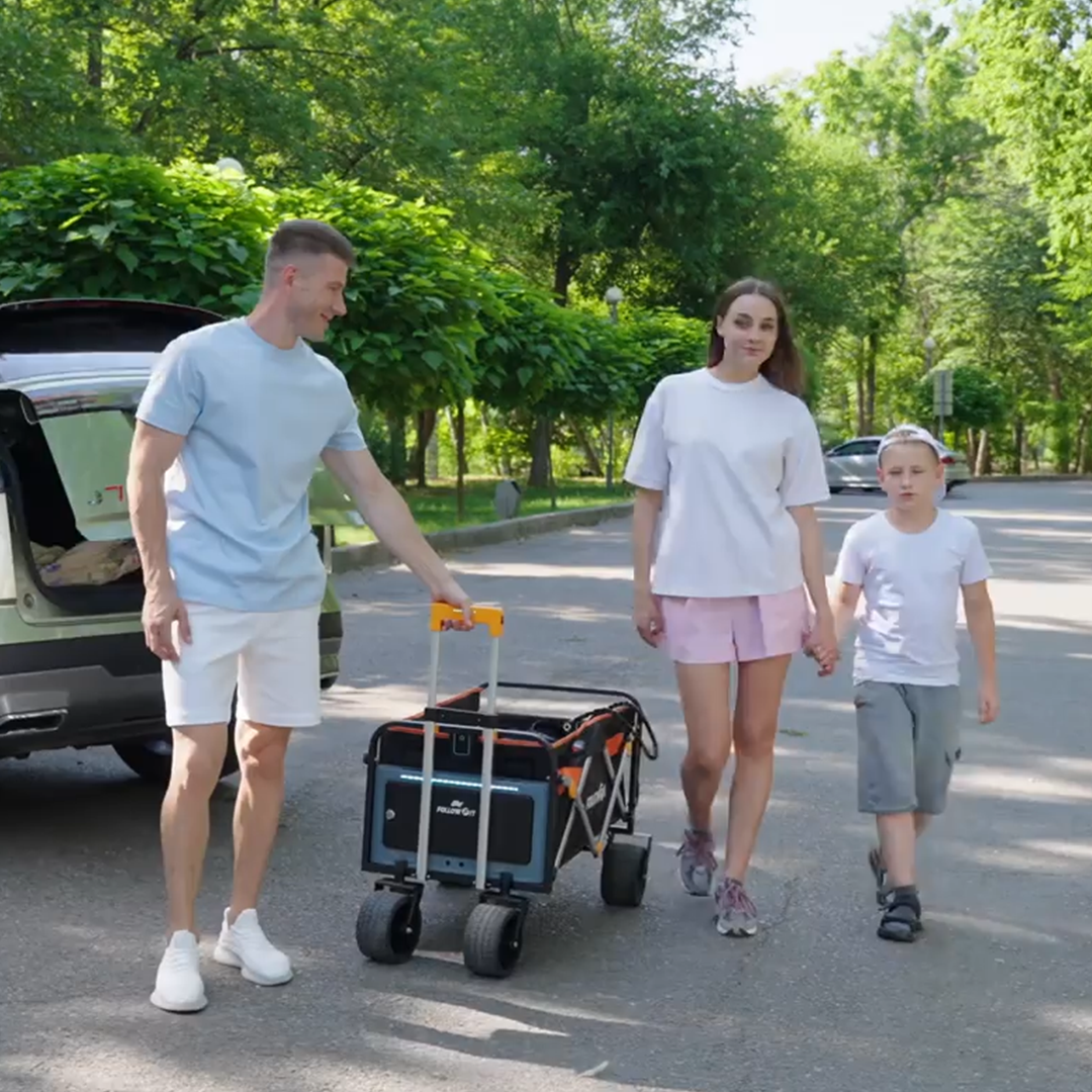 AI Vision Wagon for Effortless Outdoor Travel