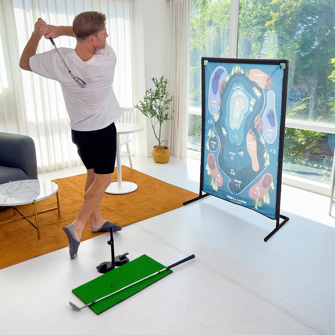 Practice & Play Golf In Your Living Room