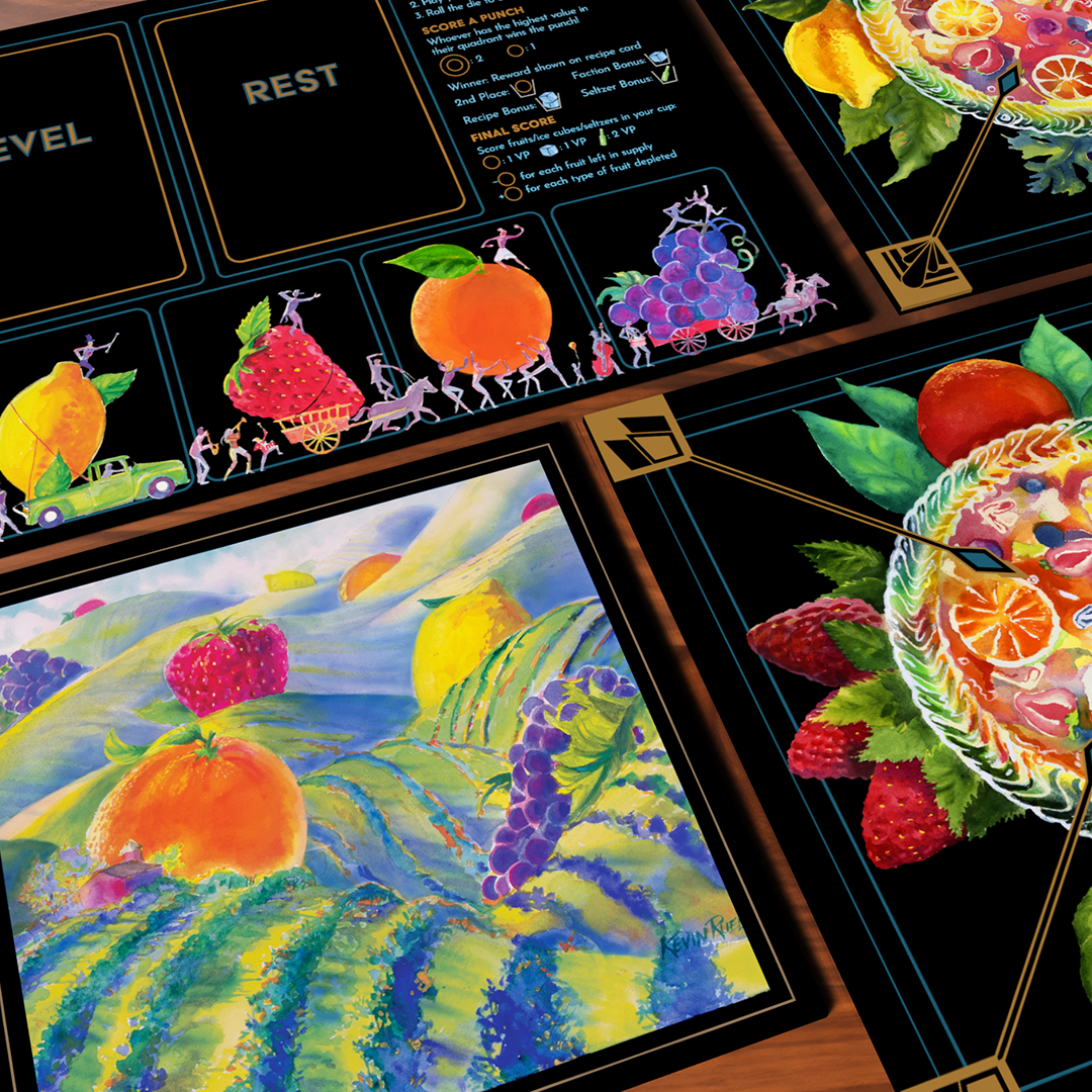 An Award-Winning Game of Giant Fruits