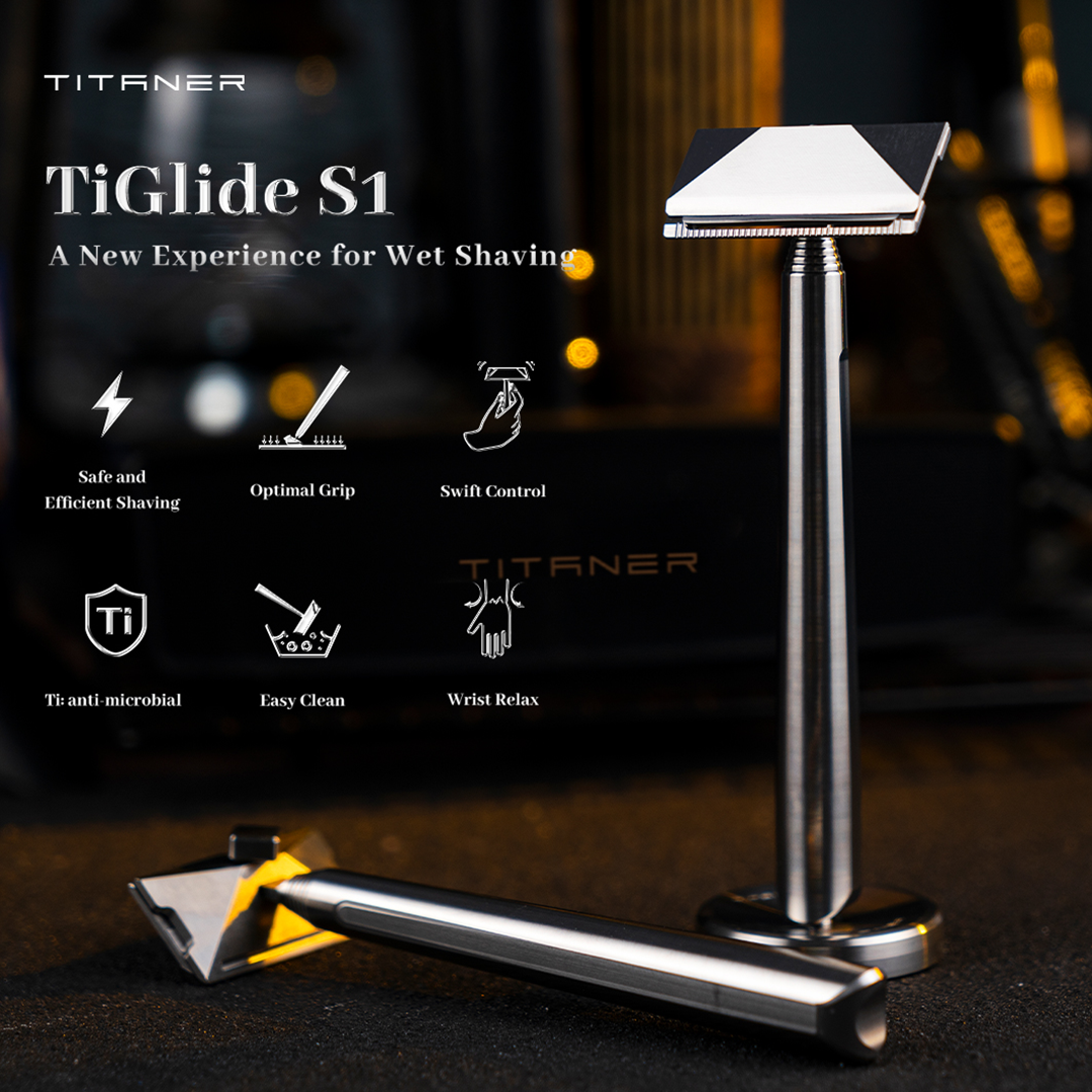 Ergonomic Titanium Safety Razor - First Backer