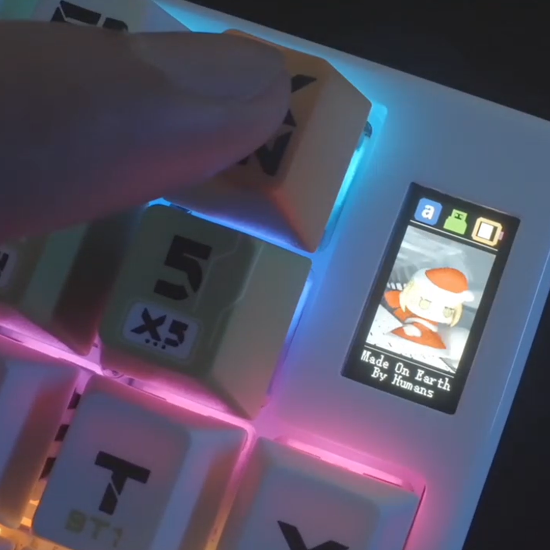 Minimalist One Handed Keyboard For Gamers