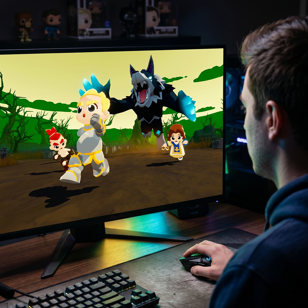 Cozy Social MMORPG With Monsters, Classes, & Player Trading