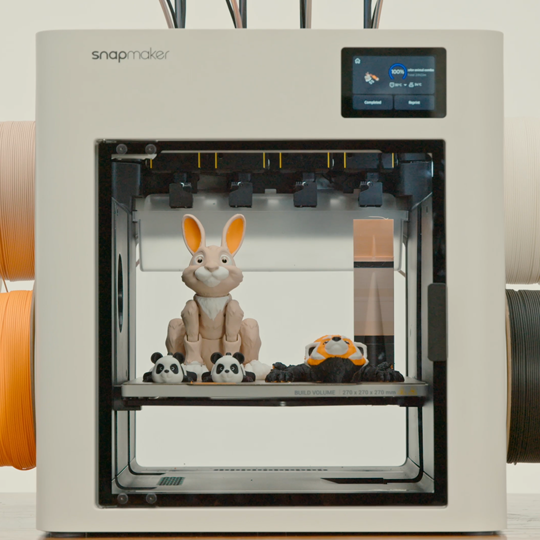 The 4-Toolhead 3D Printer Is Here