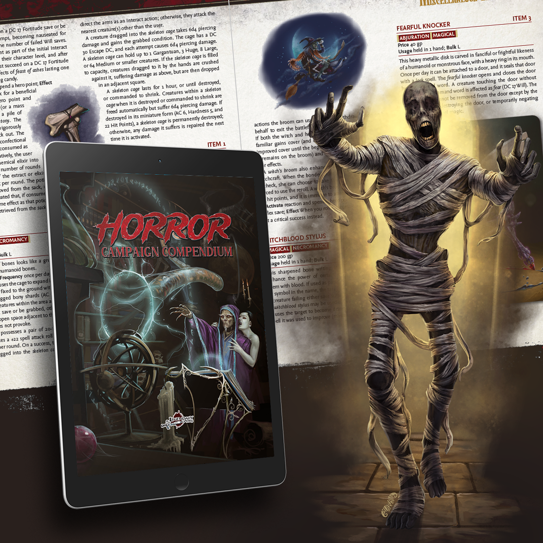 The Horror Campaign Toolbox For 5E & Pathfinder