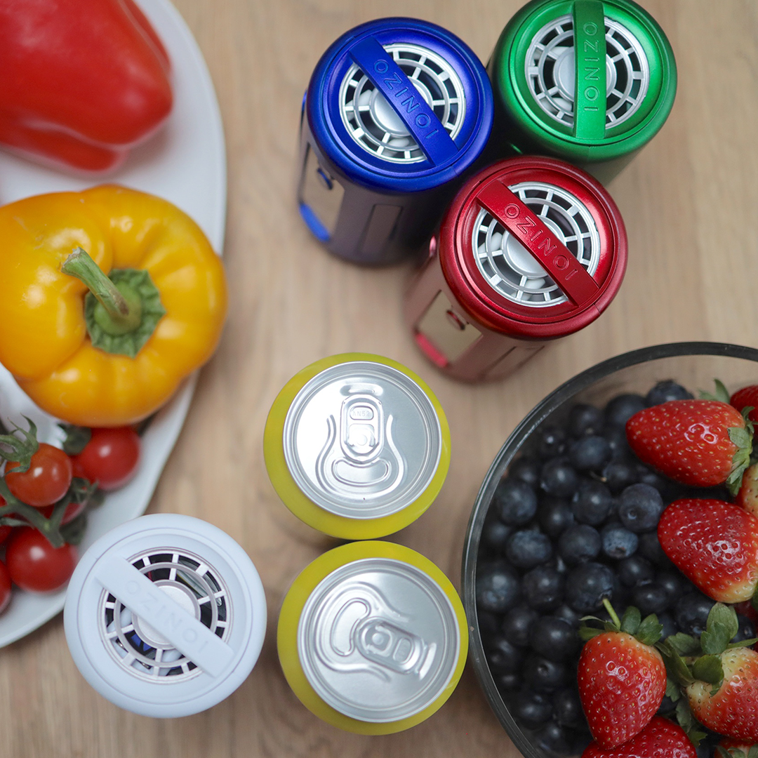 The Fridge Purifier As Compact As A Soda Can