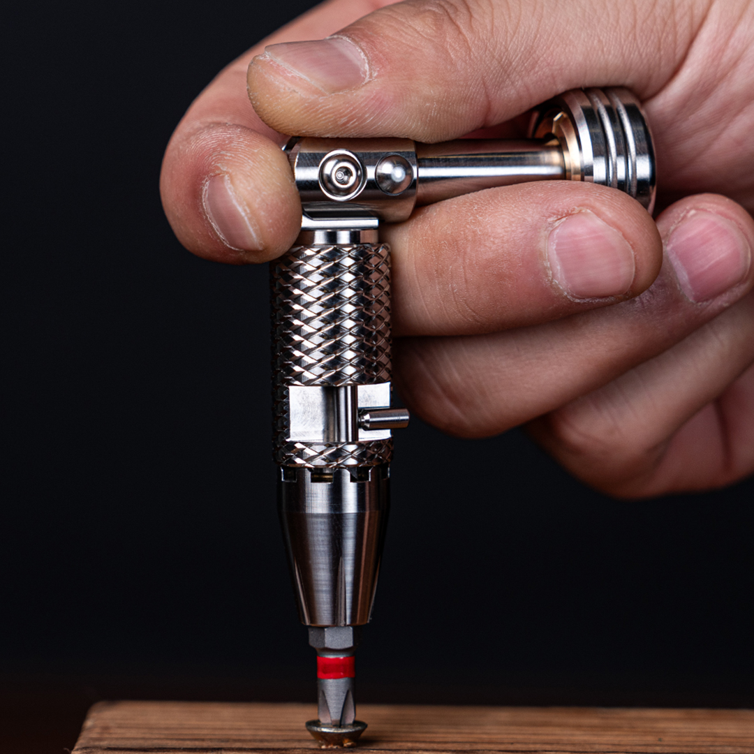 Titanium Ratchet With Modular Bit System