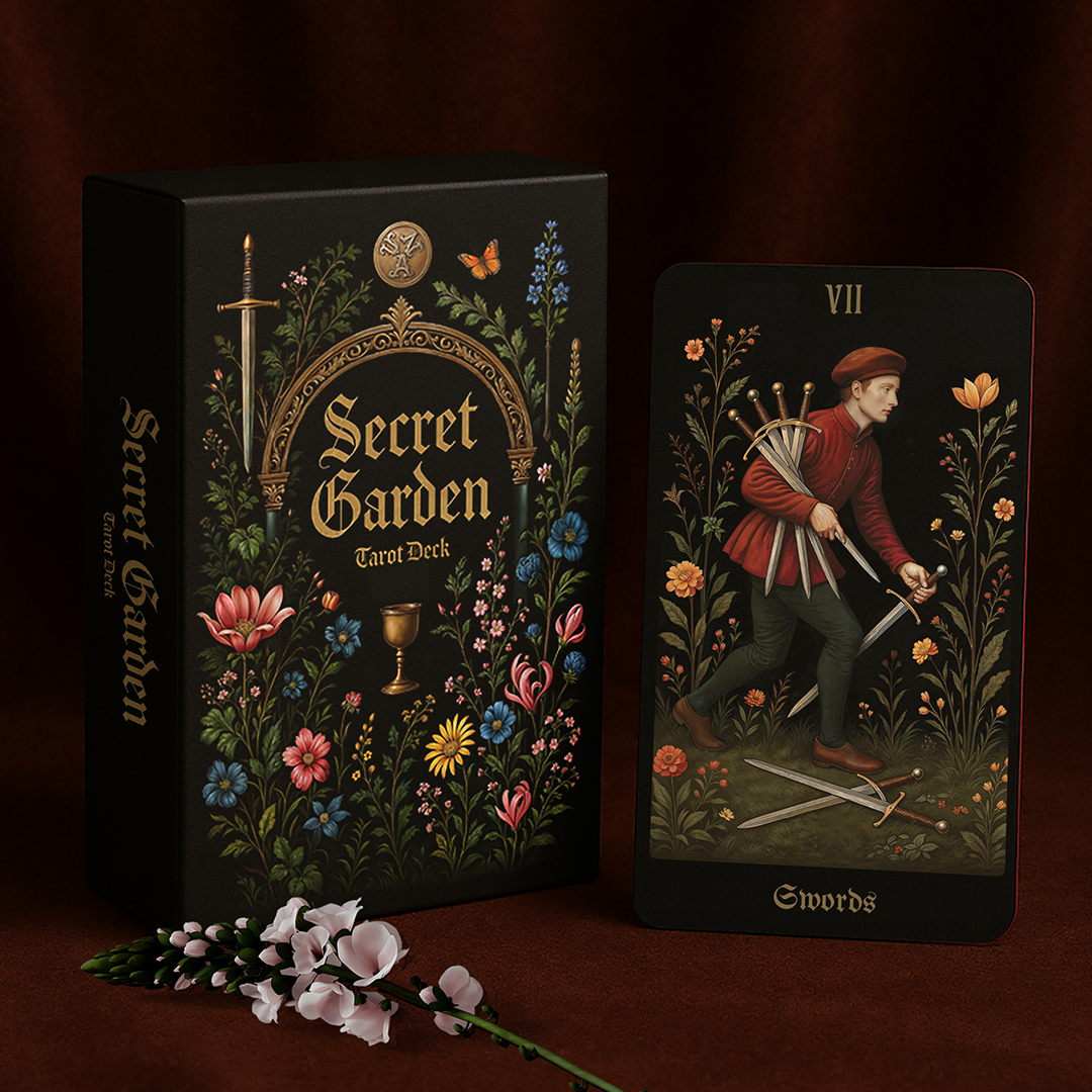 Tarot Reimagined with Dreamy Renaissance Elegance