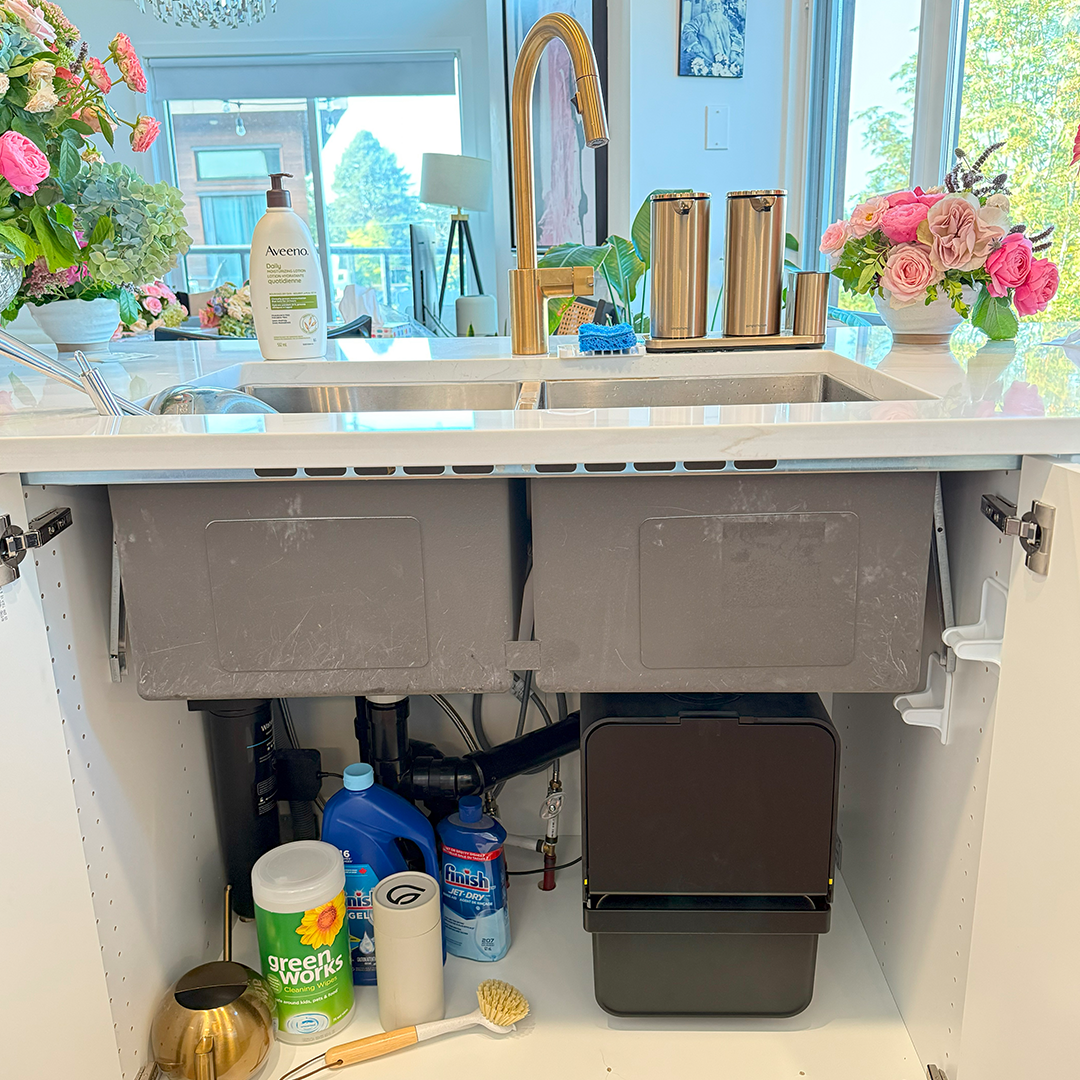 The Under-Sink Composter That Seals Odors