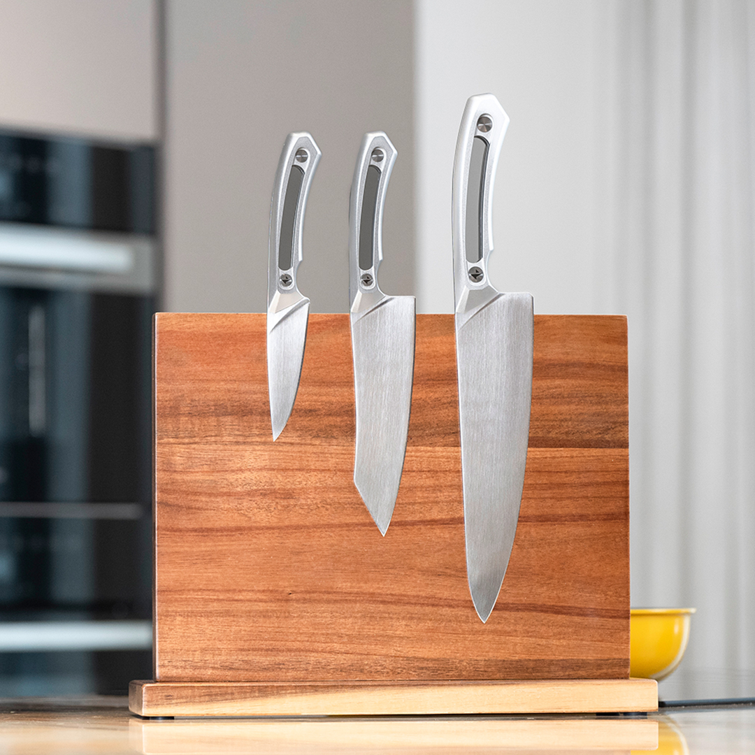 World's First M390 CNC Handle Knife