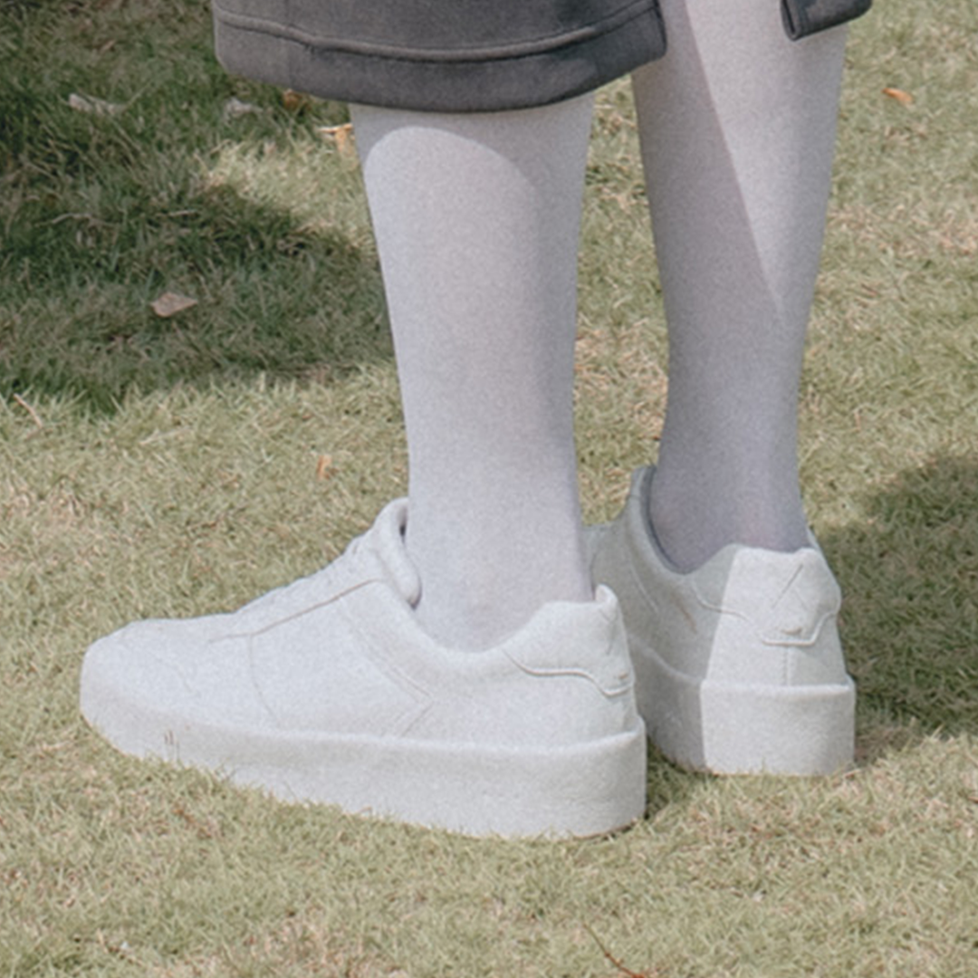 Classic White Sneaker Engineered To Stay White