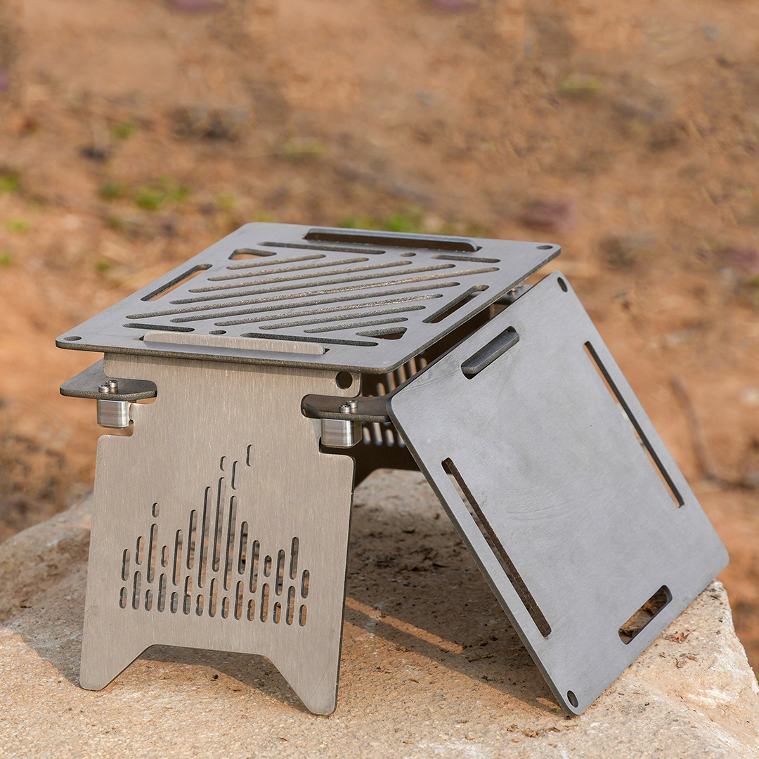 Outdoor Titanium Stove, Fuel It Your Way