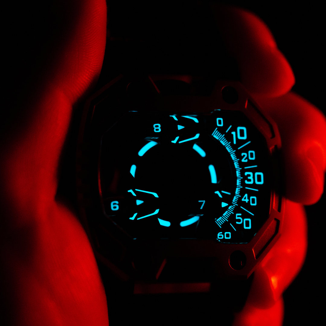 Titanium Orbital Mechanical Watch