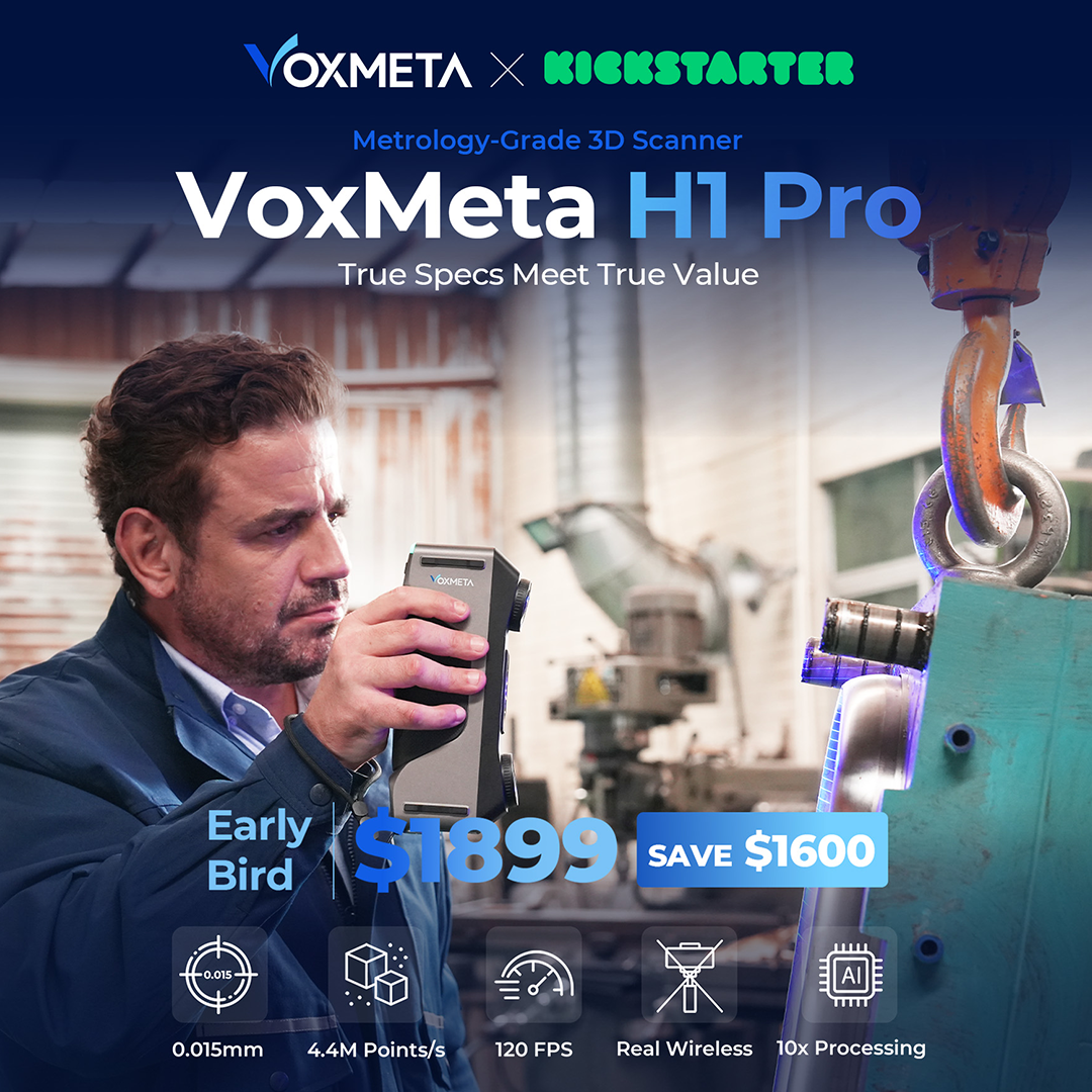 0.015mm Metrology 3D Scanner