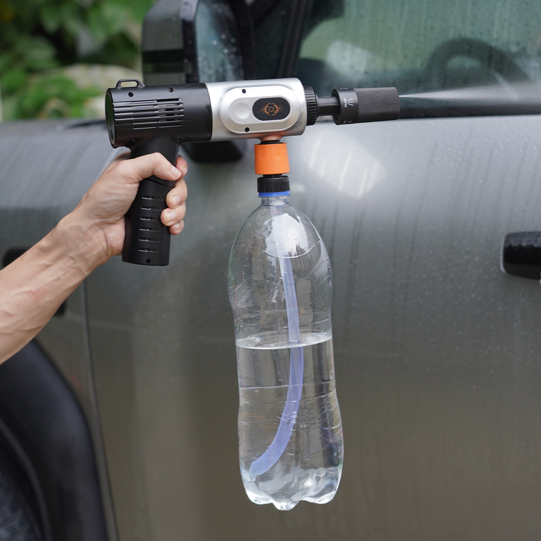 Clean Anywhere Without A Hose Or Faucet