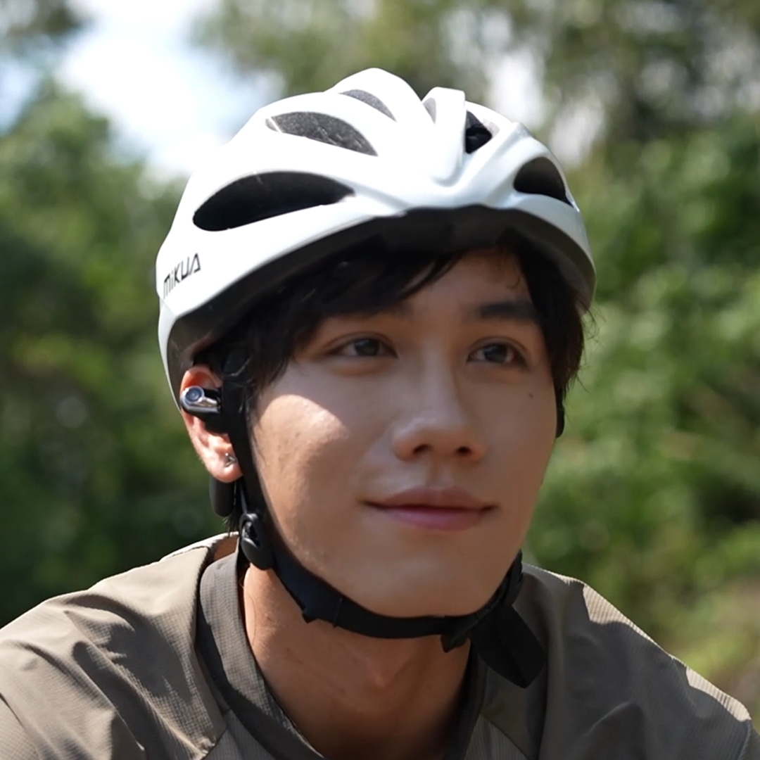 AI Bone Conduction Camera Headset