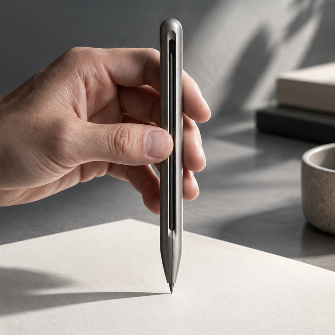 A Titanium Pen That Changes With The Refill