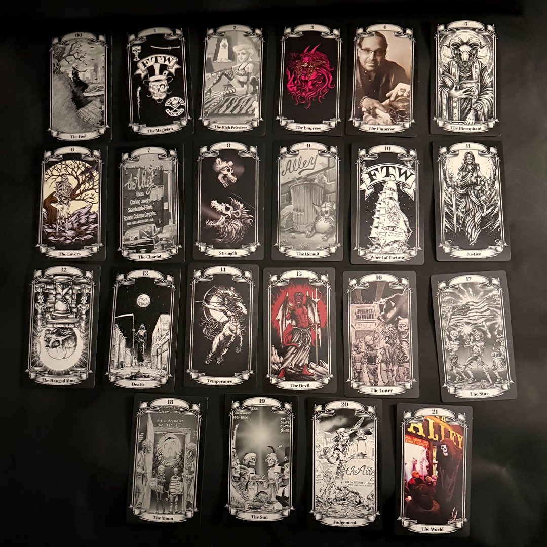 50 Years Of Punk/Goth Tarot Art