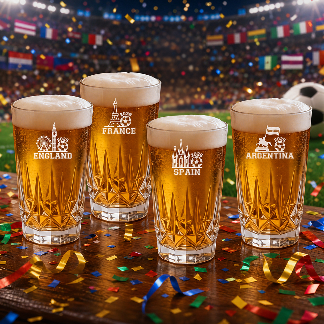 Unbreakable Crystal-Style Pint Glass For Everyday Drinking