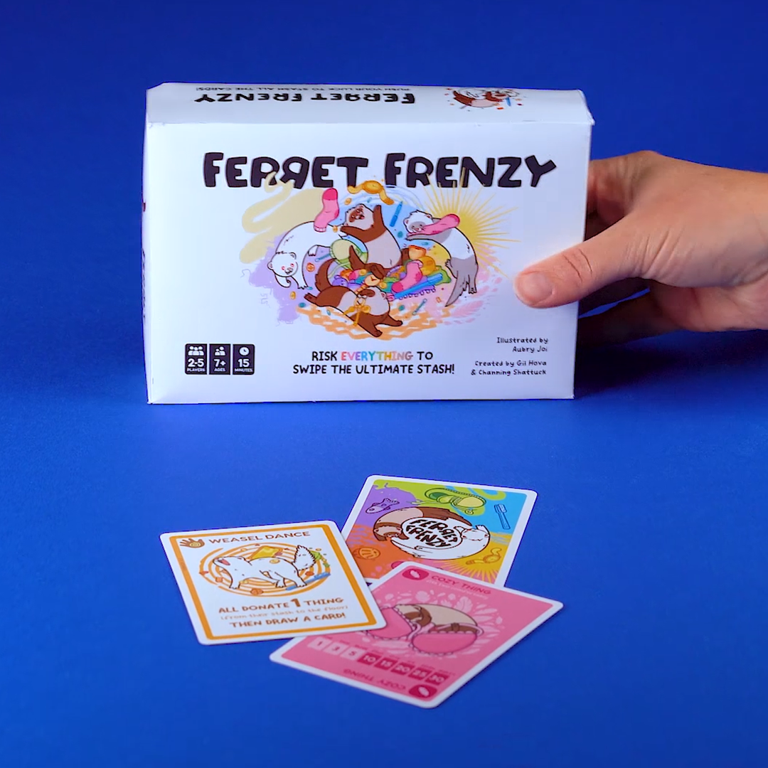 The Party Game of Risk, Reward... and Ferrets