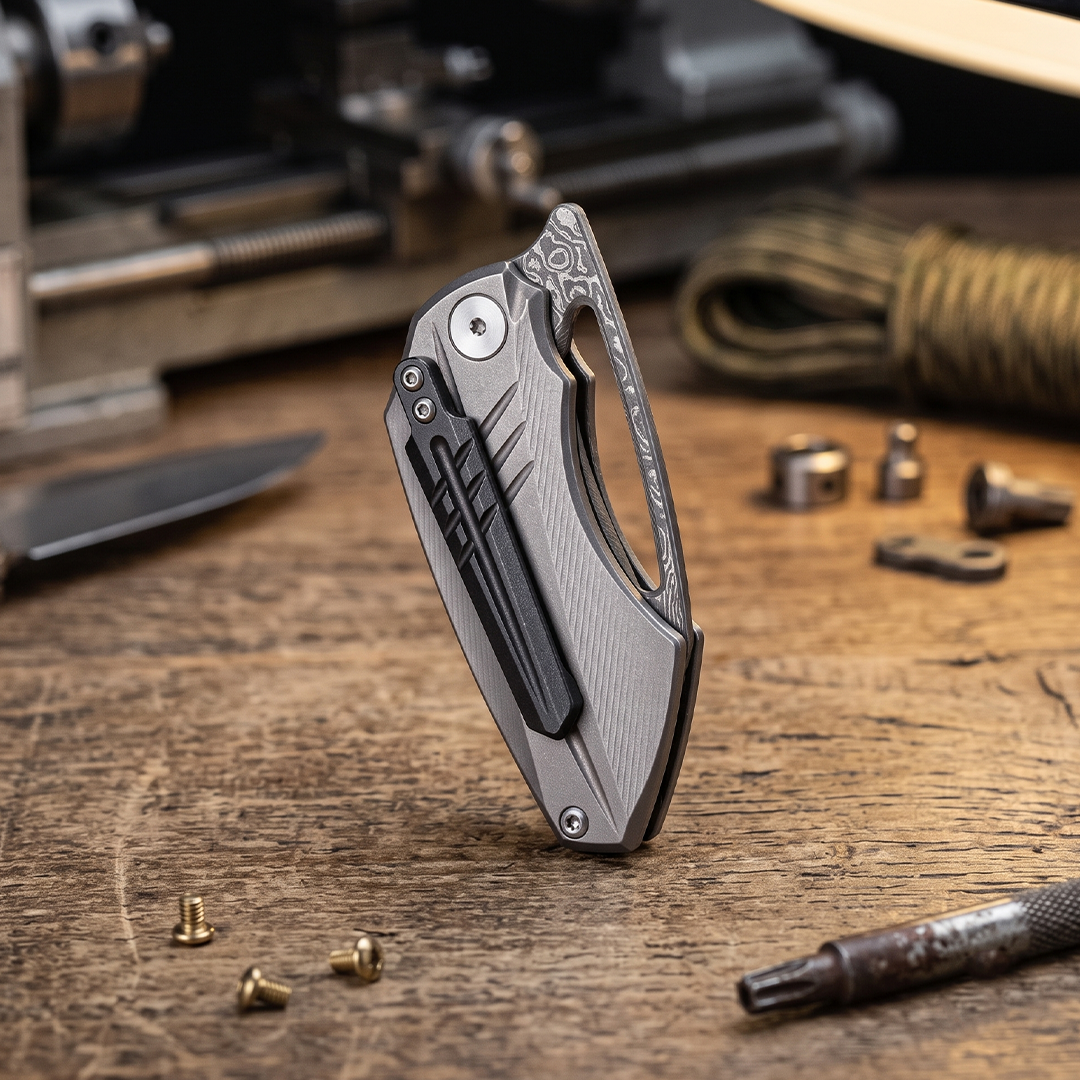 The Titanium EDC Tool With Nine Custom Styles