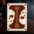 Gothic Playing Cards with Mirrored Skulls
