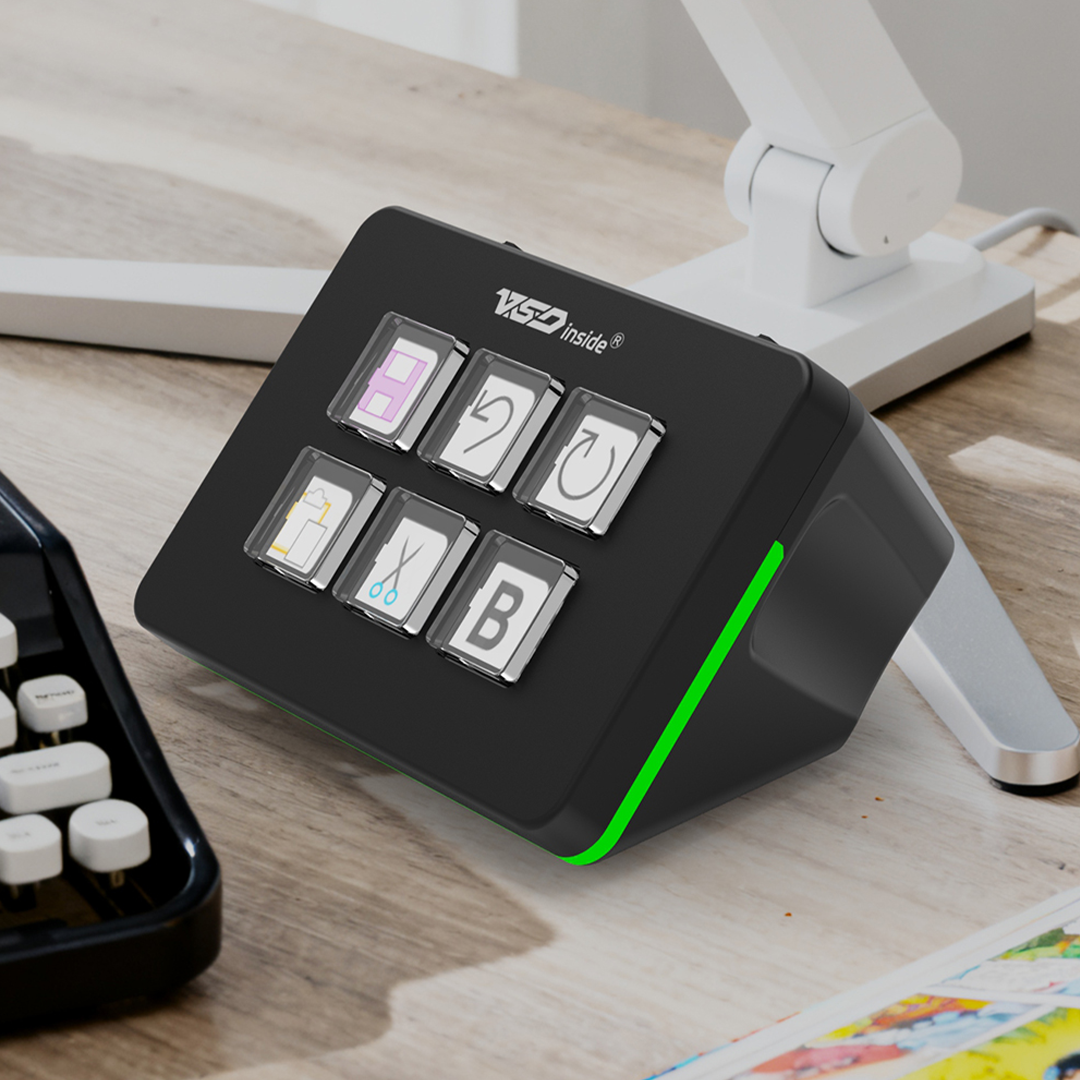 Wireless LCD Keys Control Deck