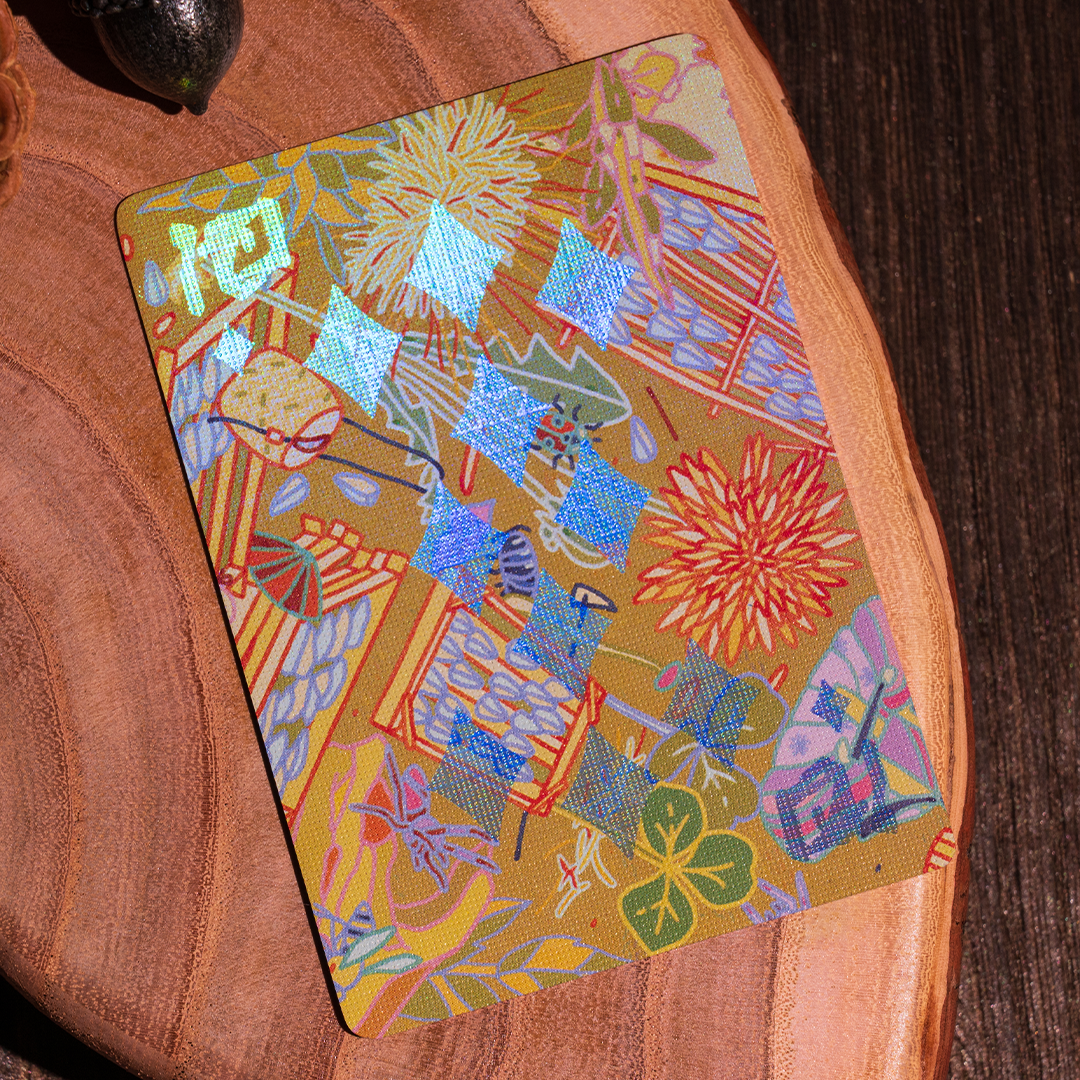 Japanese-Inspired Art Playing Cards