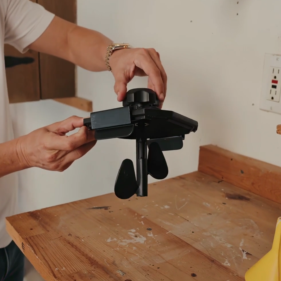Sealed Wall-Mounted Paint Storage & Mixer