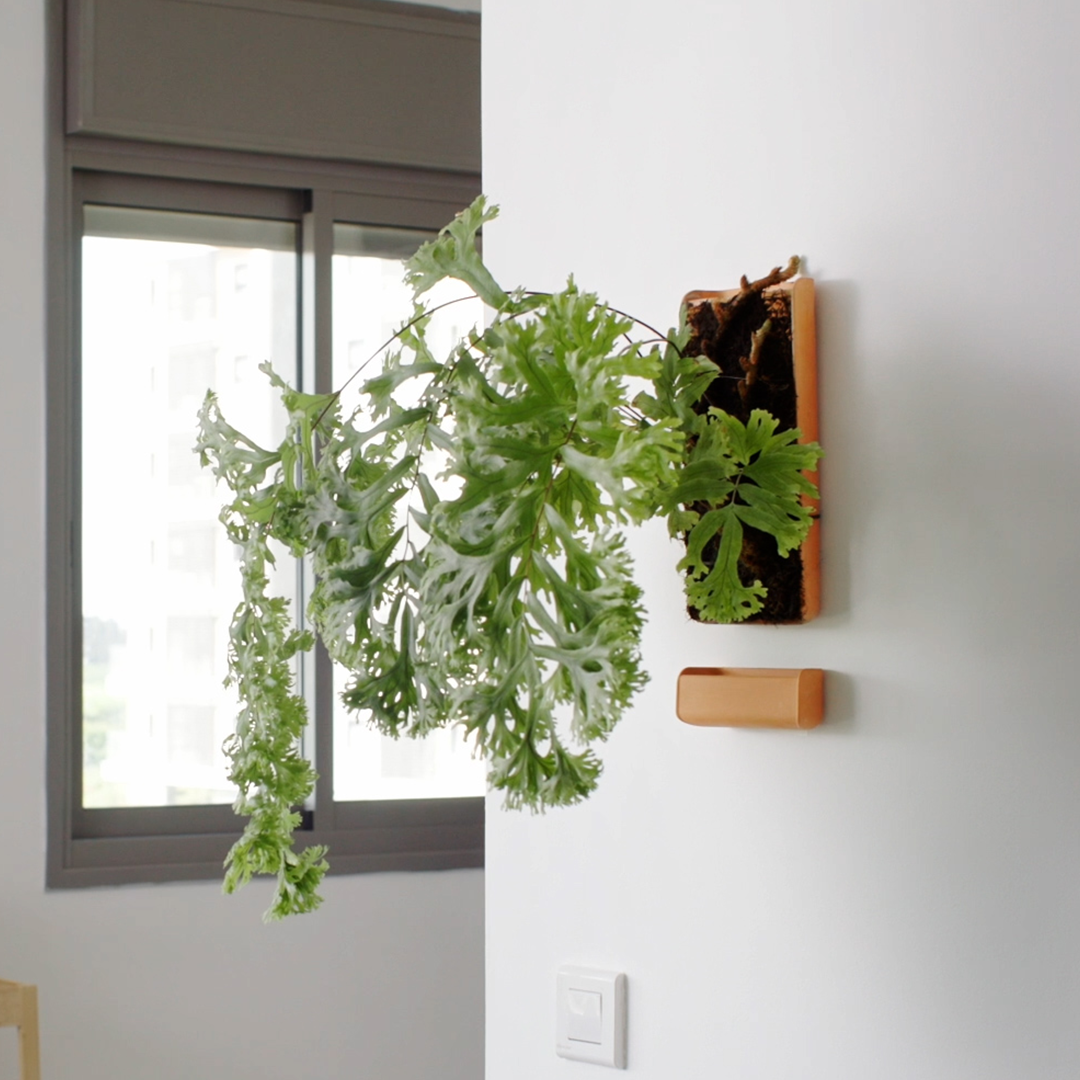 self watering wall planter Self-Watering Planter Tile Inspired By Nature