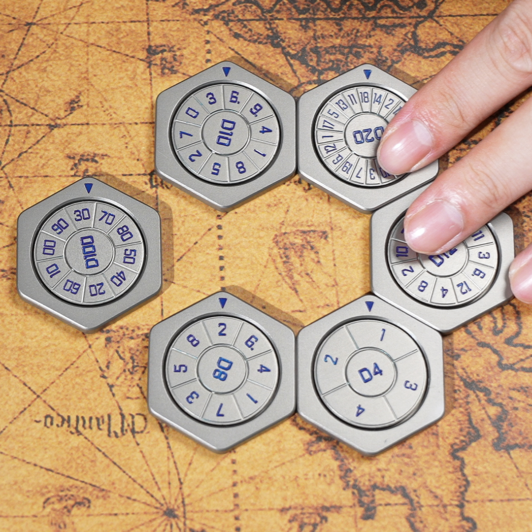 Spinner Dice With Serious Engineering