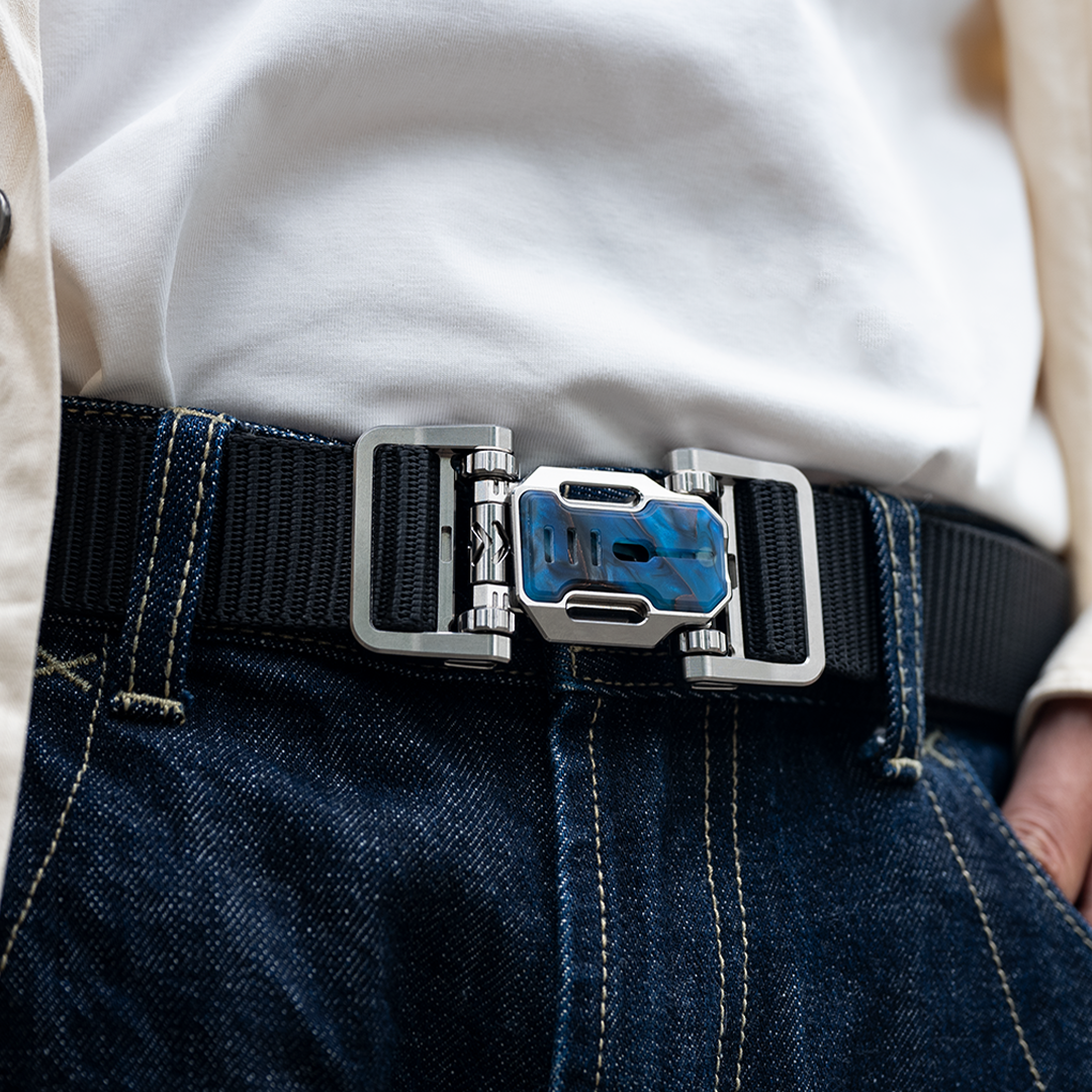 Modular Titanium NFC Belt Buckle