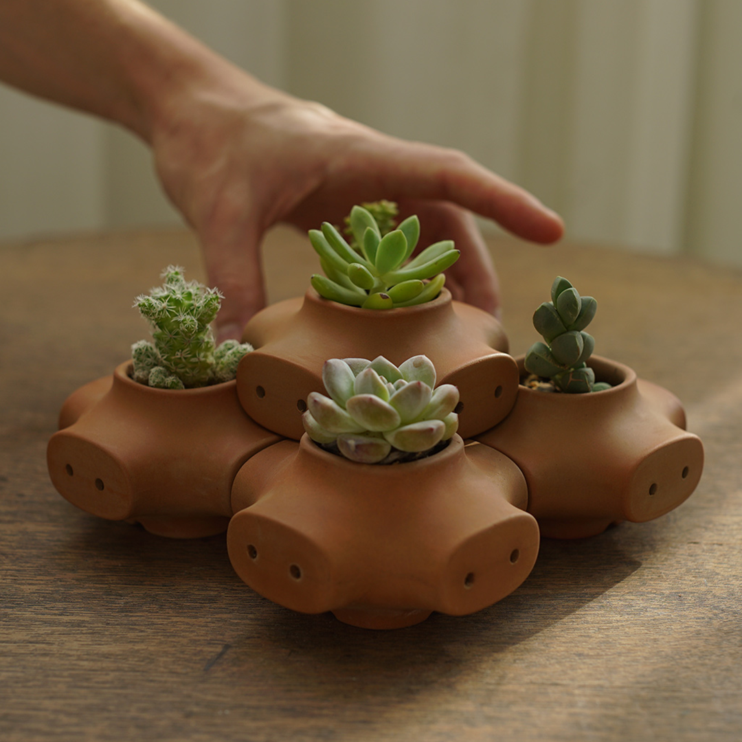Modular Terracotta Planter System