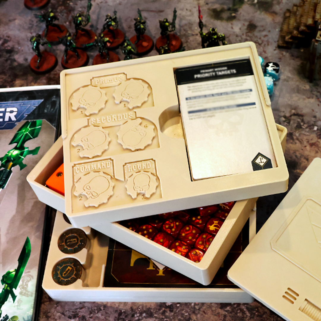 3D Printable Tabletop Game, Organizer, & Storage